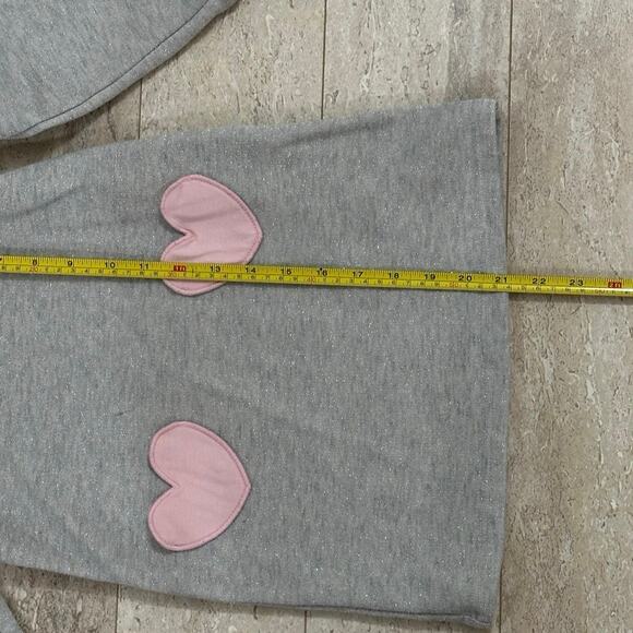 Toddler Girls Sparkling Silver Dress 4T - Picture 6 of 7